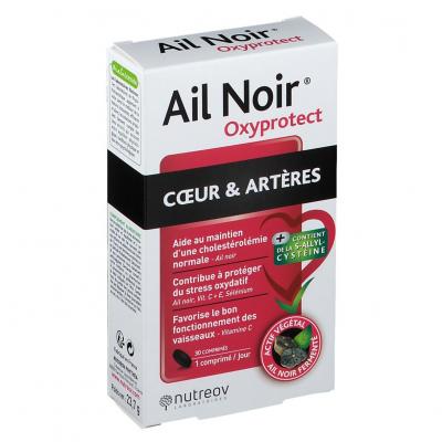 SWISSEDILAB Ail Noir OxyProtect coeur et art&egrave;res comprim&eacute;s x 30