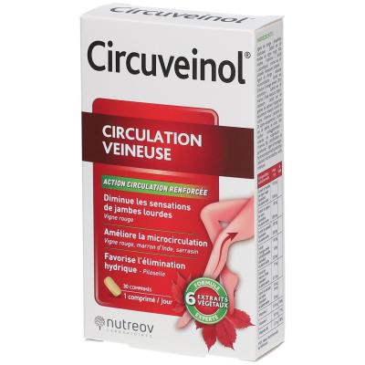 Circulation Veineuse 30 Comprimes Circuveinol Nutreov