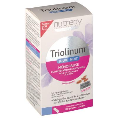 Nutreov Triolinum Jour/Nuit 120 G&eacute;lules - Bo&icirc;te 120 g&eacute;lules
