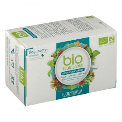 Nutrisant&eacute; Infusion Bio D&eacute;fenses Naturelles 20 Sachets