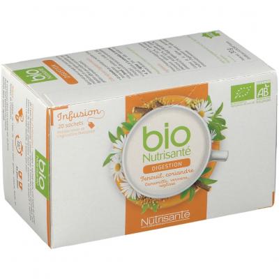 Nutrisant&eacute; Infusion Digestion Th&eacute; Vert 20 Sachets