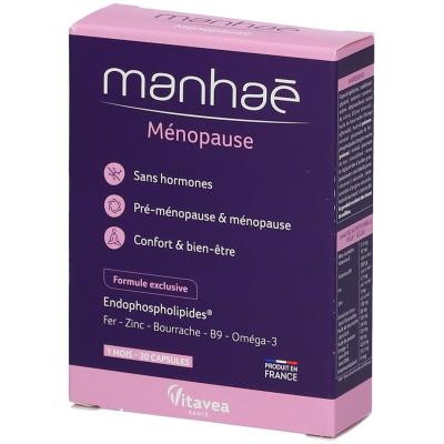 Nutrisant&eacute; Manha&eacute; Sans hormones Pr&eacute;-m&eacute;nopause / M&eacute;nopause 45+