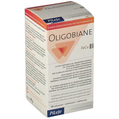 PILEJE Oligobiane FeCu pot 90 g&eacute;lules