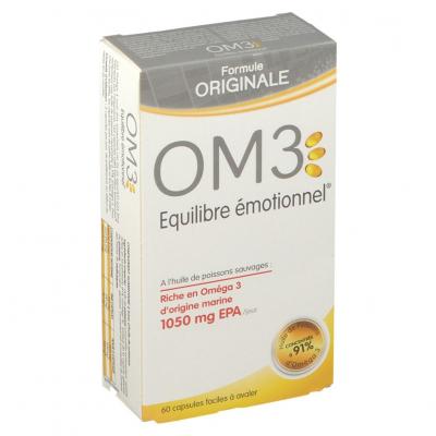 Isodisnatura OM3 Equilibre Emotionnel Classique 60 capsules
