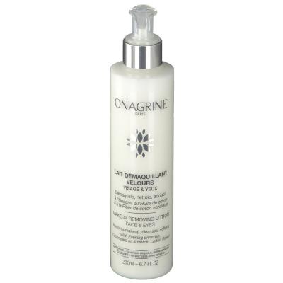 Onagrine Lait Velours D&eacute;maquillant 200 ml - Flacon-Pompe 200 ml