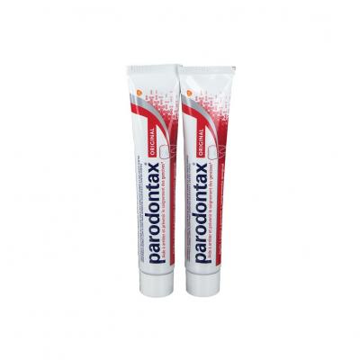 Parodontax Dentifrice P&acirc;te Gingivale Lot de 2 x 75ml