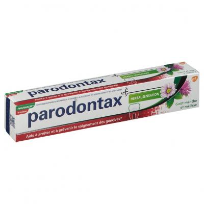 Parodontax Dentifrice Herbal Sensation 75 ml - Bo&icirc;te 75 ml