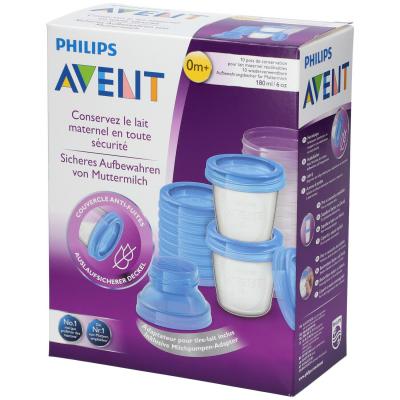 Avent - Pots De Conservation Via 180 Ml