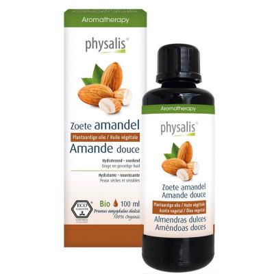 Physalis Huile v&eacute;g&eacute;tale d'amande douce Bio 100ml