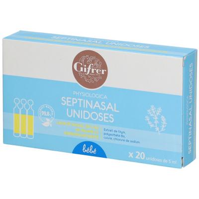 Gifrer physiologica - Septinasal Unidoses, 20x5ml