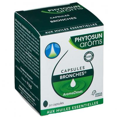 PHYTOSUN Ar&ocirc;ms Aromadoses bronches 30 capsules