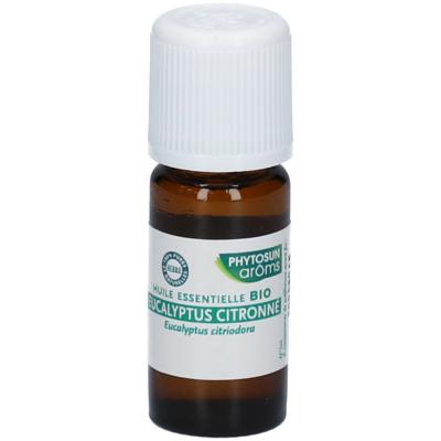 PHYTOSUN Ar&ocirc;ms Huile essentielle d'Eucalyptus citronn&eacute;bio flacon 10ml