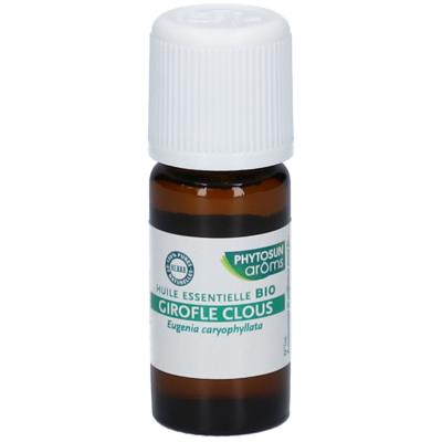 PHYTOSUNAROMS Huile essentielle de girofle clous bio flacon 10ml
