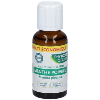 PHYTOSUNAROMS Huile essentielle Menthe poivr&eacute;e bio flacon 30 ml