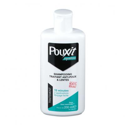 PouXit Shampoo Shampooing Traitant Anti-Poux & Lentes