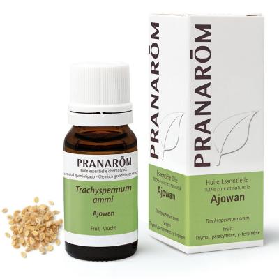 Pranar&ocirc;m Huile Essentielle Ajowan Trachyspermum ammi Fruit HECT 10 ml