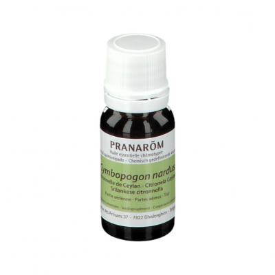 Pranar&ocirc;m Huile Essentielle Citronnelle de Ceylan 10 ml