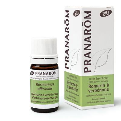 Huile essentielle de Romarin &agrave; verb&eacute;none Sommit&eacute; fleurie bio