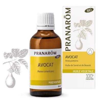 Pranarom Huile avocat, huile v&eacute;g&eacute;tale - bio, 50ml