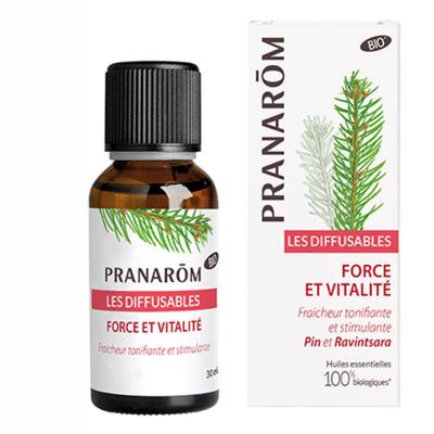 Huile Essentielle Force Et Vitalit&eacute; Bio Pranarom - Le Flacon De 30ml