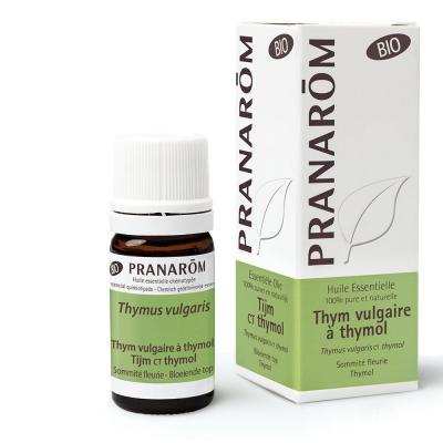 PRANAROM Huile essentielle Thym vulgaire&agrave;Thymol bio flacon 5ml