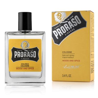 Proraso Wood & Spice 100ml Eau De Cologne Clair Homme