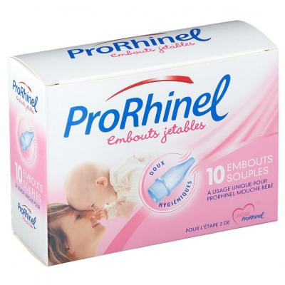 Prorhinel Embouts Jetables Souples Mouche B&eacute;b&eacute;, 10 Embouts