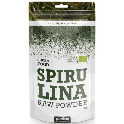 Poudre De Spiruline Bio 200 g Purasana