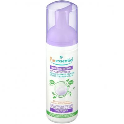 PURESSENTIEL Mousse lavante douceur hygi&egrave;ne intime flacon 150ml