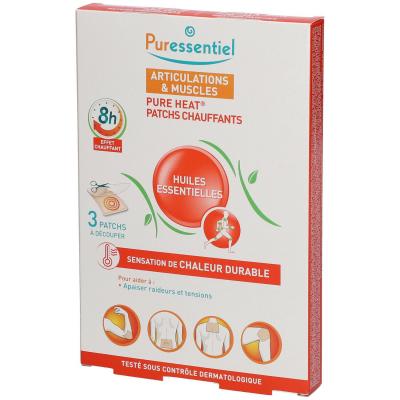 Puressentiel Patchs Chauffants Pure Heat 3 Patchs
