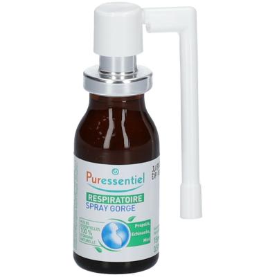 PURESSENTIEL Respiratoire spray gorge spray 15ml
