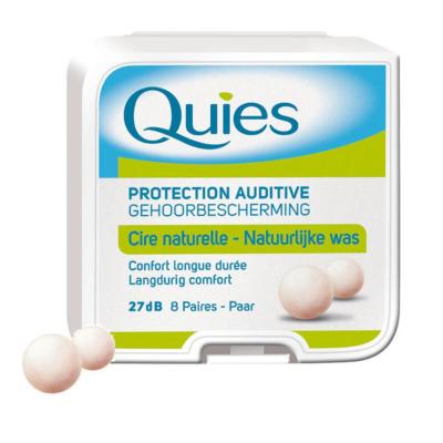 Quies Protection Auditive &Agrave; La Cire Naturelle 8 Paires