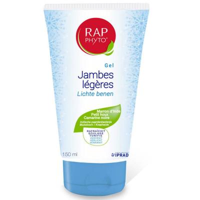 Gel Fra&icirc;cheur Menthol Jambes L&eacute;g&egrave;res 150ml Rap Phyto
