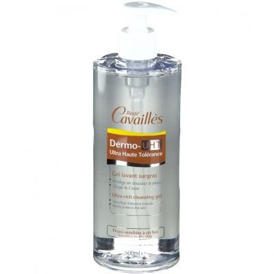 Rog&eacute; Cavaill&egrave;s Dermo UHT Gel Lavant Surgras 500ml