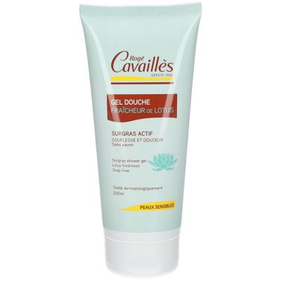 Roge Cavailles Gel Douche Surgras Actif - Fleur de Lotus, 200ml