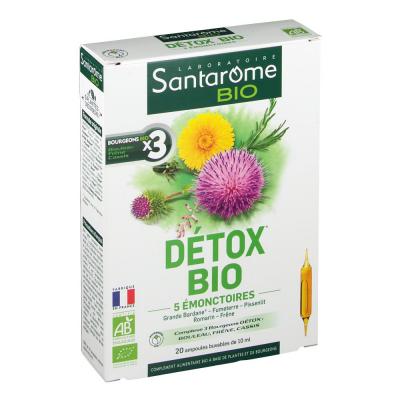 Santarome Bio - D&eacute;tox Bio (20 amp) Compl&eacute;ment Alimentaire 20 un