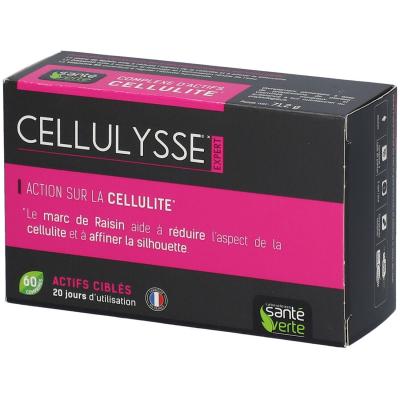 Sant&eacute; Verte Cellulysse Expert Cps 60U - Bo&icirc;te 60 comprim&eacute;s