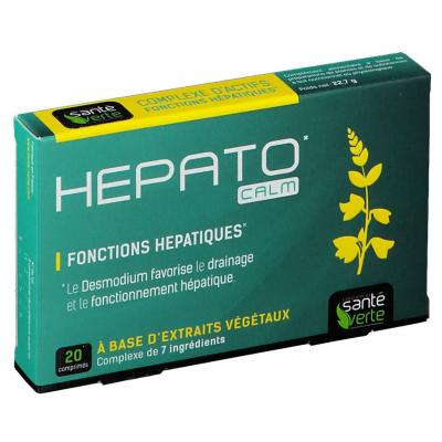 Sant&eacute; Verte Hepatocalm Cps 20U - Bo&icirc;te 20 comprim&eacute;s