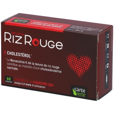 SANTE VERTE Levure de Riz Rouge+ Lot de 2 (2 x 30 comprim&eacute;s)