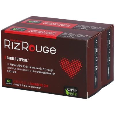 Sant&eacute; Verte LEVURE DE RIZ ROUGE + formule renforc&eacute;e 90 cps