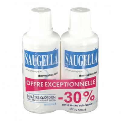Saugella Dermoliquide, 2x500ml