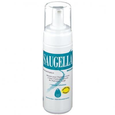 Mousse pour hygi&egrave;ne intime 150ml Protection douce et active Saugella