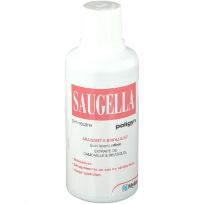 SAUGELLA Poligyn nettoyant doux flacon 500ml