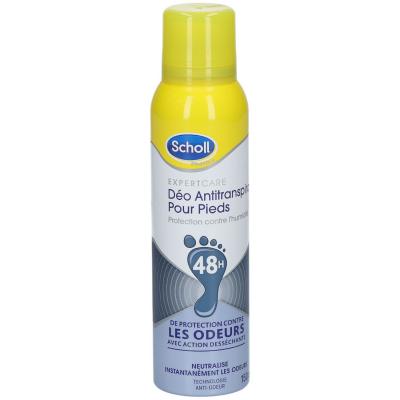 Scholl Expert Care D&eacute;o Antitranspirant pour Pieds 48h 150ml
