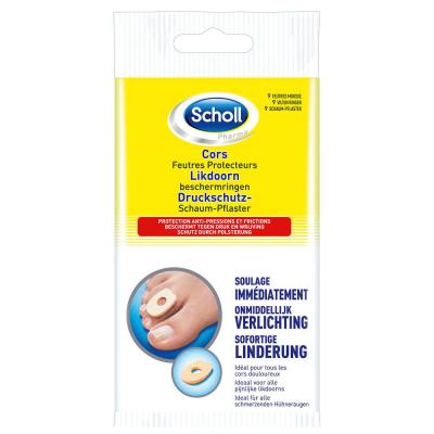 Scholl Feutres Protecteurs Cors, 9 Unit&eacute;s