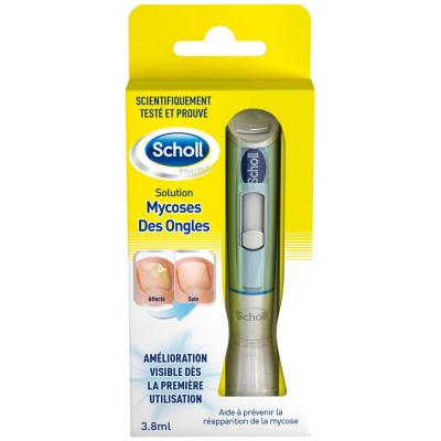 SCHOLL Solution mycoses des ongles 2 en 1 - 5 limes + stylo 3,8ml