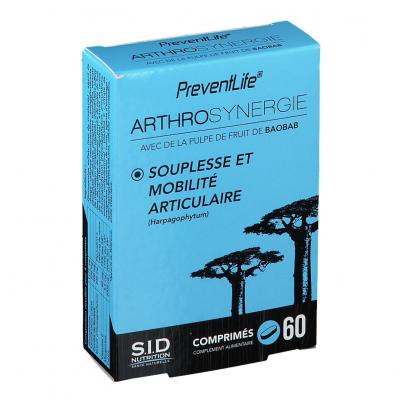 SID NUTRITION PreventLife AthroSynergie bo&icirc;te de 60 comprim&eacute;s