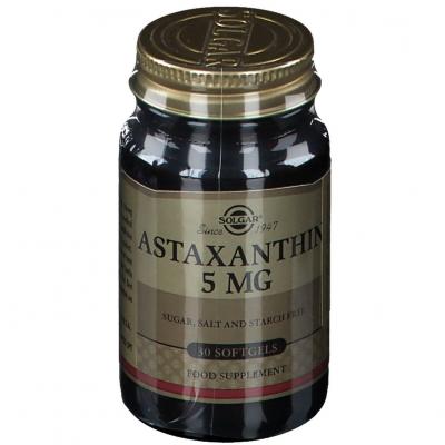SOLGAR Astaxanthine complexe 30 g&eacute;lules