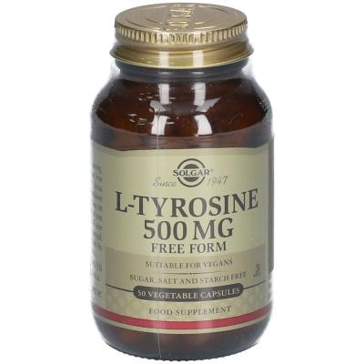 L-Tyrosine 500 Mg - 50 G&eacute;lules