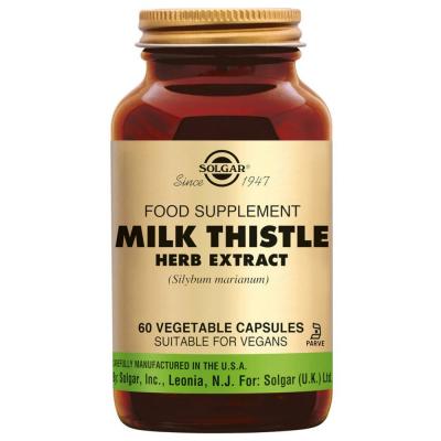 Solgar Milk Thistle 60 Vegetable Capsules